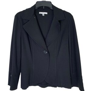 Cabi Blazer One Button Jacket Stretch Jersey Knit - Size M